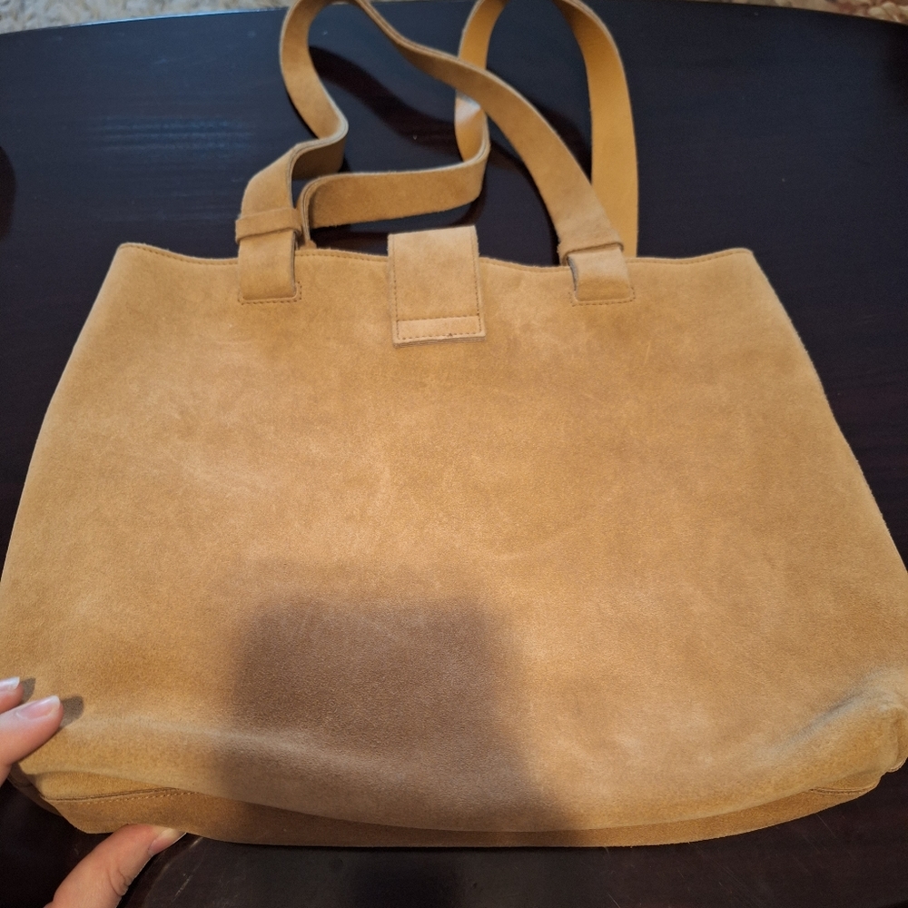 Suede Gucci Tote and Wallet Set - Picture 6 of 17